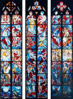 Chorfenster, Pfarrkirche Unterägeri